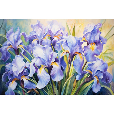 Peinture Sur Toile Iris